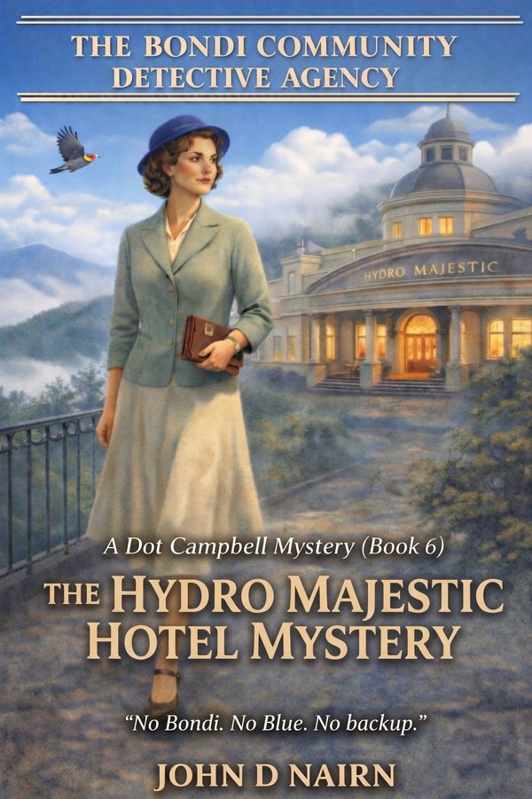 Cover of Book 6: The Hydro Majestic Hotel Mystery